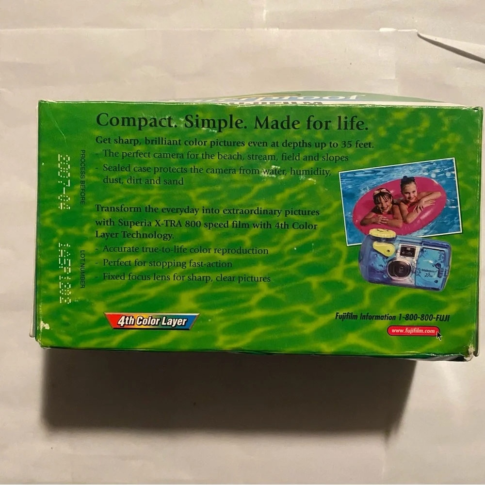 Fujifilm QuckSnap Waterproof 35mm Camera